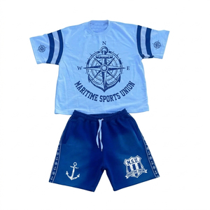 Camiseta Ringer con Estampado DTG, Estilo Desgastado, Corte Cuadrado, Hombros Caídos, Ajuste Holgado, Estilo Urbano, Jersey - Product Image 5