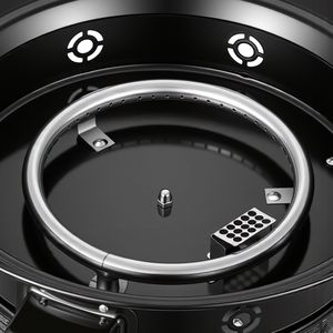 Braciere Portatile a Gas Propano da 19 Pollici, 53.000 BTU, con Fiamma Regolabile, Griglia, Pietre Laviche e Gambe Pieghevoli - Product Image 4