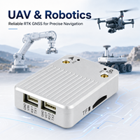 Récepteur GPS pour voitures GNSS RTK multi-fréquences, indice de protection IP54, température de fonctionnement de -45°C à 75°C, compatible