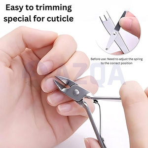 Premium Stainless Steel Lap Joint Cuticle Nipper with Single Spring and Sharp Precision Cutting Blades - Product Image 6