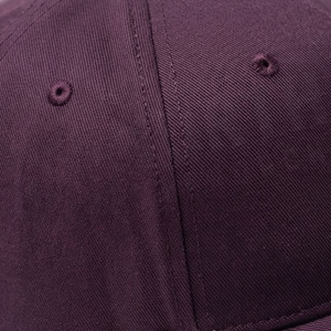   Gorra de Béisbol de 6 Paneles Unisex, Ajustada, de Sarga de Algodón, Color Sólido, Casual, Talla Adulto 58-60CM - Product Image 5