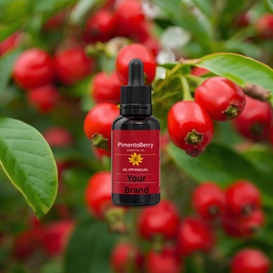 Manufacturer Suppliers' <b>Bulk</b> Quantity Pimento Berry Essential Oil Pure Enlargement GMP Certified India Origin Moisturizing - Product Image 1