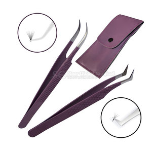 Pinzas para Pestañas SAAR GLOBAL SURGICAL de Acero Inoxidable de 10 mm, Cómodas, Diseñadas para Sesiones de Pestañas Largas, Precisión Estable y Suave - Product Image 4