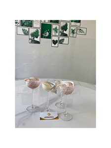 Elegant Handmade Natural Snail Shell <b>Goblet</b> Decorative Seashell Wine Cup <b>Glass</b> For Bar Party Wedding Coastal Resort Decoration - Product Image 1