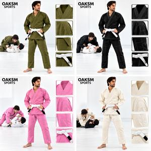 Kimono de Jiu Jitsu Personalizado, Material de Tejido Perlado, Parches Tejidos, Uniforme de Artes Marciales y Grappling, Todos los Colores y Tallas - Product Image 5