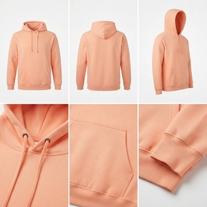 Sweat-shirt à capuche pour homme avec poche kangourou, vente en gros - Product Image 3