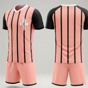 Tenue de football personnalisée avec logo, pour hommes, été, service OEM, qualité supérieure, respirante, manches courtes, par RIVIAN ATLANTIC - Product Image 1