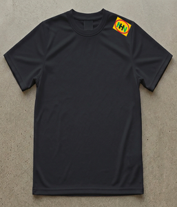 T-shirt de fitness personnalisé en polyester et élasthanne, anti-transpiration, pour homme, col rond, pour la salle de sport, fabriqué au Bangladesh - Product Image 1
