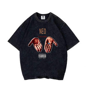 Nouveau T-shirt 2026 personnalisé avec impression sérigraphique pour homme, délavé à l'acide, qualité supérieure, prix abordable, vente en gros, T-shirt homme très demandé - Product Image 3