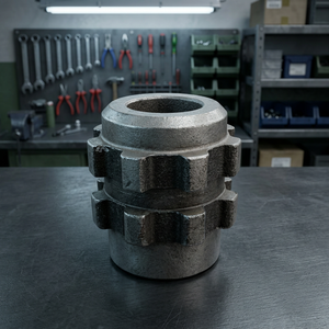 Insert de moyeu central de qualité industrielle, raccord métallique durable et de précision pour équipements mécaniques et fabrication - Product Image 1