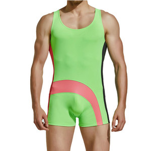 Lightweight Breathable Fitness Wrestling <b>Singlets</b> Ideal For Gym Training <b>Running</b> Outdoor Workouts And Practice - Product Image 1