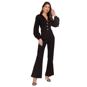Combinaison en jean utilitaire pour femmes de qualité supérieure, vente en gros directe d'usine - Product Image 3