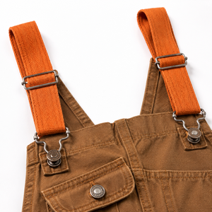Overol de Trabajo para Jardinero, Tirantes Ajustables, Bolsillos en el Pecho, Rodilleras Reforzadas, 100% Algodón, Antiarrugas, Ropa de Trabajo para Exteriores - Product Image 4