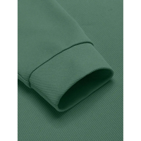 Polo pour homme, nouveau sweat-shirt à manches longues, vêtement d'extérieur décontracté et professionnel, coupe ample, fermeture à quart de zip