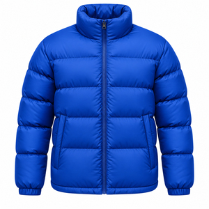 Eco-Friendly Quick Dry <b>Waterproof</b> <b>Warm</b> Winter Puffer Jacket for MenFashion Style Solid Color Streetwear - Product Image 6