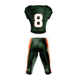Pantalones de Fútbol Personalizados para Hombre en Verde y Naranja, Sublimados, Transpirables, de Poliéster, sin Costuras, con Tecnología de Detección de Agujas, Uniforme Deportivo - Product Image 3