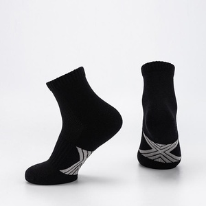 Standard Terry Bottom High Top <b>Breathable</b> Basketball <b>Socks</b> for Men and Women ODM Daily Use Cotton <b>Socks</b> - Product Image 5