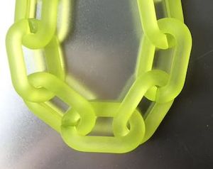 Chaîne murale décorative en résine de haute qualité, faite à la main, au design unique, avec maillons en résine, articles décoratifs pour la pièce, articles les plus adorables - Product Image 4