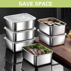 Cajas Metálicas Apilables para Almacenamiento de Alimentos de Alta Calidad, Fáciles de Abrir, a Prueba de Fugas, Mini Contenedores Pequeños para Alimentos al por Mayor - Product Image 6