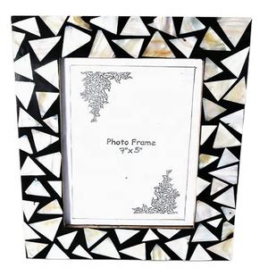 Nuevo marco de fotos con incrustaciones de nácar de Vietnam, accesorios conmemorativos de impresión pulida para fines decorativos - Product Image 1