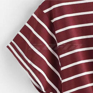 Camiseta Corta Cómoda de Algodón, Corte Ajustado, Manga Corta, Estilo Casual de Verano para Calle, Gimnasio, Yoga, Transpirable, Suave y Ligera para Uso Diario - Product Image 5