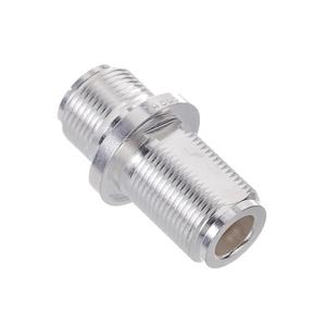 Adaptateur coaxial RF N femelle vers N femelle traversant, 50 Ohms, en laiton massif, coupleur Jack-Jack de précision pour montage sur panneau - Product Image 2