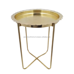 Tabouret Rond en Métal Noir Mat de Designer au Design Unique et Classique pour Salon et Décoration de Chambre - Vente en Gros - Product Image 3