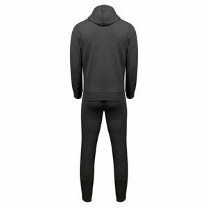 Custom Men Navy Blue <b>Zip</b> Up Hoodie Jogger Set Fleece Tracksuit 2 Piece Sportswear Casual Streetwear Training Suit Wholesale Men - Product Image 2