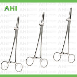 Pince d'occlusion tubulaire Vorse personnalisée en acier, manuelle, à mâchoires droites dentelées, robuste, pour usage en chirurgie générale, certifiée CE - Product Image 4