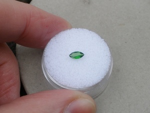 Diopsido Cromado Verde Marquise de 6x3 mm en Grado AAA - Product Image 3