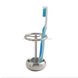 Simple Design Handmade Bathroom Tooth Brush Silver Finished Stainless Steel <b>Toothbrush</b> <b>Holder</b> Toothpaste Stand - Product Image 1
