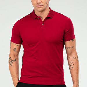 Polo homme en coton respirant, toucher doux, manches courtes, col classique, confortable, tenue décontractée quotidienne. - Product Image 4