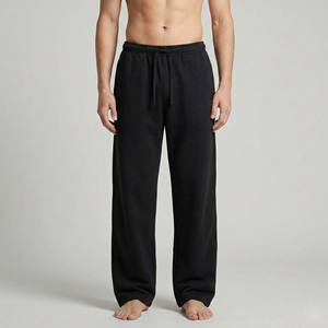 Pantalon de jogging homme surdimensionné en molleton bouclette 100 % coton de haute qualité, personnalisable avec logo, vente en gros - Product Image 5