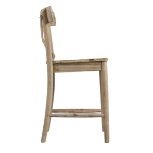 Silla de Bar Comercial para Restaurante, Juego de Muebles, Taburete Contemporáneo con Estructura de Madera de Teca - Product Image 6