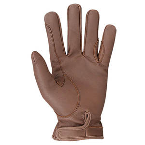 Gants d'entraînement équestre en cuir pour l'été, à doigts entiers, respirants, légers, avec poignées et sangle de poignet réglable pour usage quotidien - Product Image 3