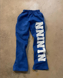 Pantalones Deportivos de Hombre con Diseño Moderno y Acampanado, Última Tendencia en Pantalones de Campana para Adultos, Pantalones Deportivos Acampanados Lavados - Product Image 4