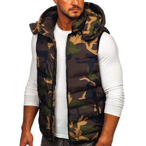 Premium Quality Men's <b>Winter</b> Casual Sleeveless Puffer Vest Outerwear 2026 Latest Design Breathable <b>Waterproof</b> Quick Dry OEM - Product Image 6