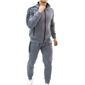 Sudadera Deportiva Casual para Hombre, Conjunto de Dos Piezas, Transpirable, Estampado Sólido, Ecológico, de Secado Rápido, ODM, para Invierno, Aire Libre, Talla Grande - Product Image 4