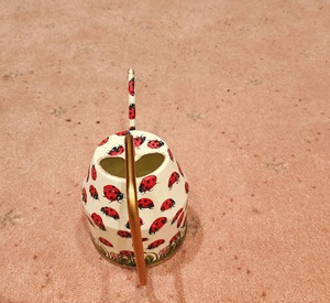 ที่รดน้ำต้นไม้โลหะสำหรับตกแต่งระเบียงสวนต้นไม้ในร่มและใช้ให้เป็นของขวัญจากอินเดียดีไซน์นกสำหรับตกแต่ง - Product Image 5