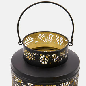 Top Notch Manufacturing Metal Craft Leaf Conçu Bougies Photophore pour la Maison et les Décorations de Mariage - Product Image 3