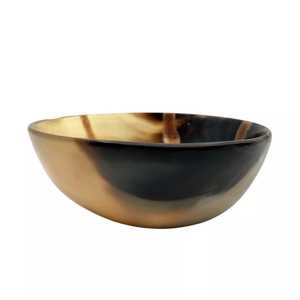 Cuenco Artesanal de Cuerno de Vaca Pulido, Ecológico, Ligero, Apto para Lavavajillas, para Afeitar, Servir Ensaladas y Guardar Jabón - Product Image 2
