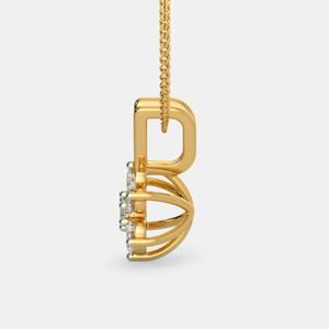 Collar con Colgante de Cruz de Oro Blanco con Diamante Cultivado en Laboratorio - Product Image 6