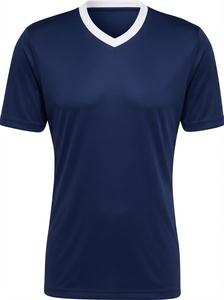Camiseta de Fútbol de Manga Corta con Cuello en V Negra para Hombre, de Poliéster que Absorbe la Humedad, Corte Regular, para Todas las Temporadas - Product Image 3
