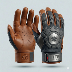 Guantes de Bateo de Béisbol para Zurdos, Personalizados, Tendencia 2026, Piel de Oveja, Puño Corto, Cierre de Gancho y Bucle, para Softbol, para Hombres Adultos - Product Image 3