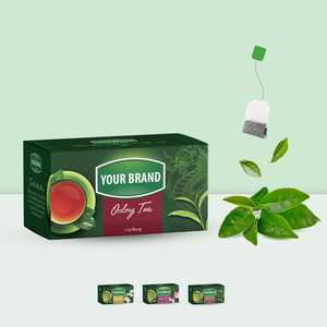 Bolsitas de Té Verde Jazmín con Papel Filtro, Suministro Directo de Fábrica, Té Orgánico Saludable en Bolsitas Redondas - Product Image 3