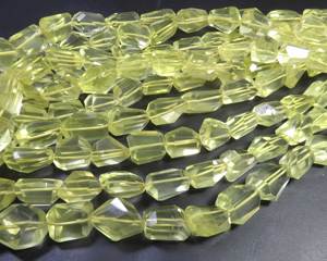 Cuentas de Cuarzo Amarillo Natural, Tira de 8 Pulgadas, Facetadas, Sueltas, de 9-16 mm, en Forma de Pepita, de Primera Calidad para la Fabricación de Joyas - Product Image 4