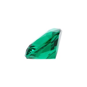 Pierre précieuse verte de laboratoire taille coussin pour la fabrication de bijoux, pierre minérale naturelle Jaura Jewels LGS7 - Product Image 2