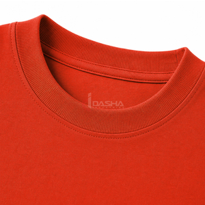 T-shirt Streetwear Vintage Court et Oversize Personnalisé avec Logo Brodé Effet Vieilli – Vente en Gros - Product Image 3