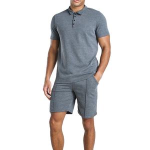 Custom Cotton T-shirts and Sublimation Print <b>Mesh</b> Shorts Men Casual <b>Two</b>-<b>Piece</b> Shorts <b>Set</b> Fashion Tracksuit for Men - Product Image 1
