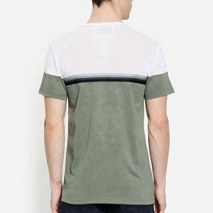 Prix d'usine, vente en gros, t-shirts pour hommes de haute qualité, personnalisés, écologiques, respirants, en polyester/coton, vêtements de sport - Product Image 5